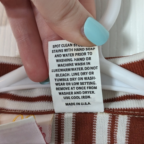 Rare Vintage 70s McDonald's Deadstock Button Down Rust Uniform Top in Packaging - Picture 8 of 9